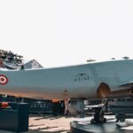 Een militaire drone in actie tijdens een observatie missies, die strategische informatie verzamelt.